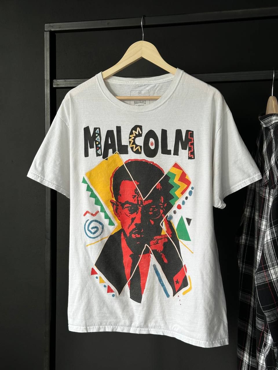 Rap Tees Malcolm X Reason White Movie T Shirt Size US L / EU 52-54 / 3 - 1 Thumbnail