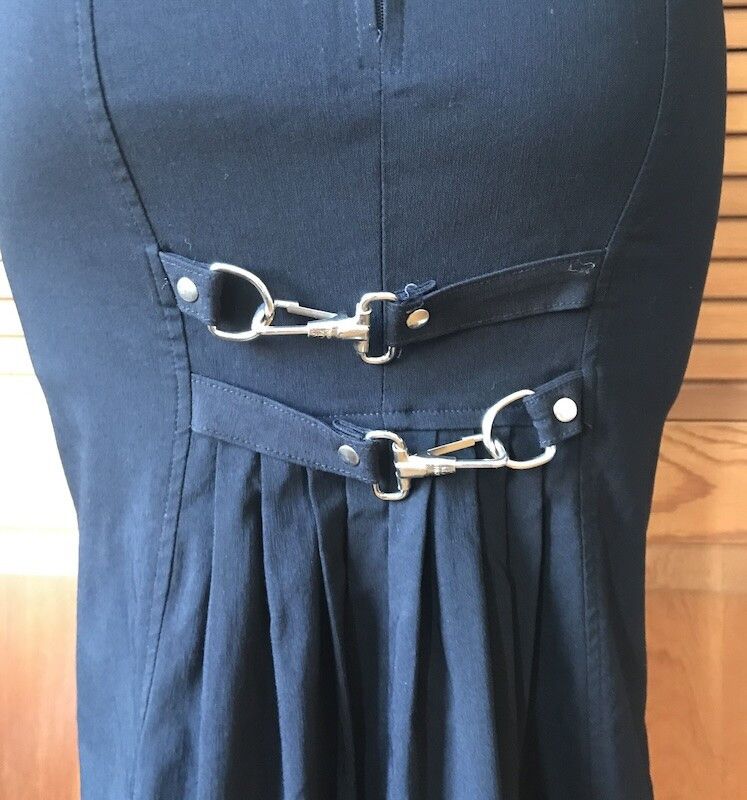 Lip Service Vintage Lip Service Gangsta Pranksta Black Fishtail Skirt S Size 27" / US 4 / IT 40 - 2 Thumbnail