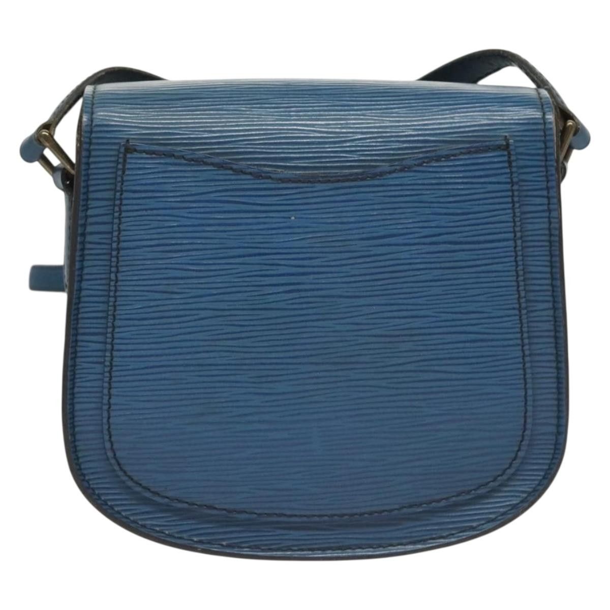 Louis Vuitton LOUIS VUITTON Epi Saint Cloud PM Shoulder Bag Blue M52195 Size ONE SIZE - 2 Thumbnail
