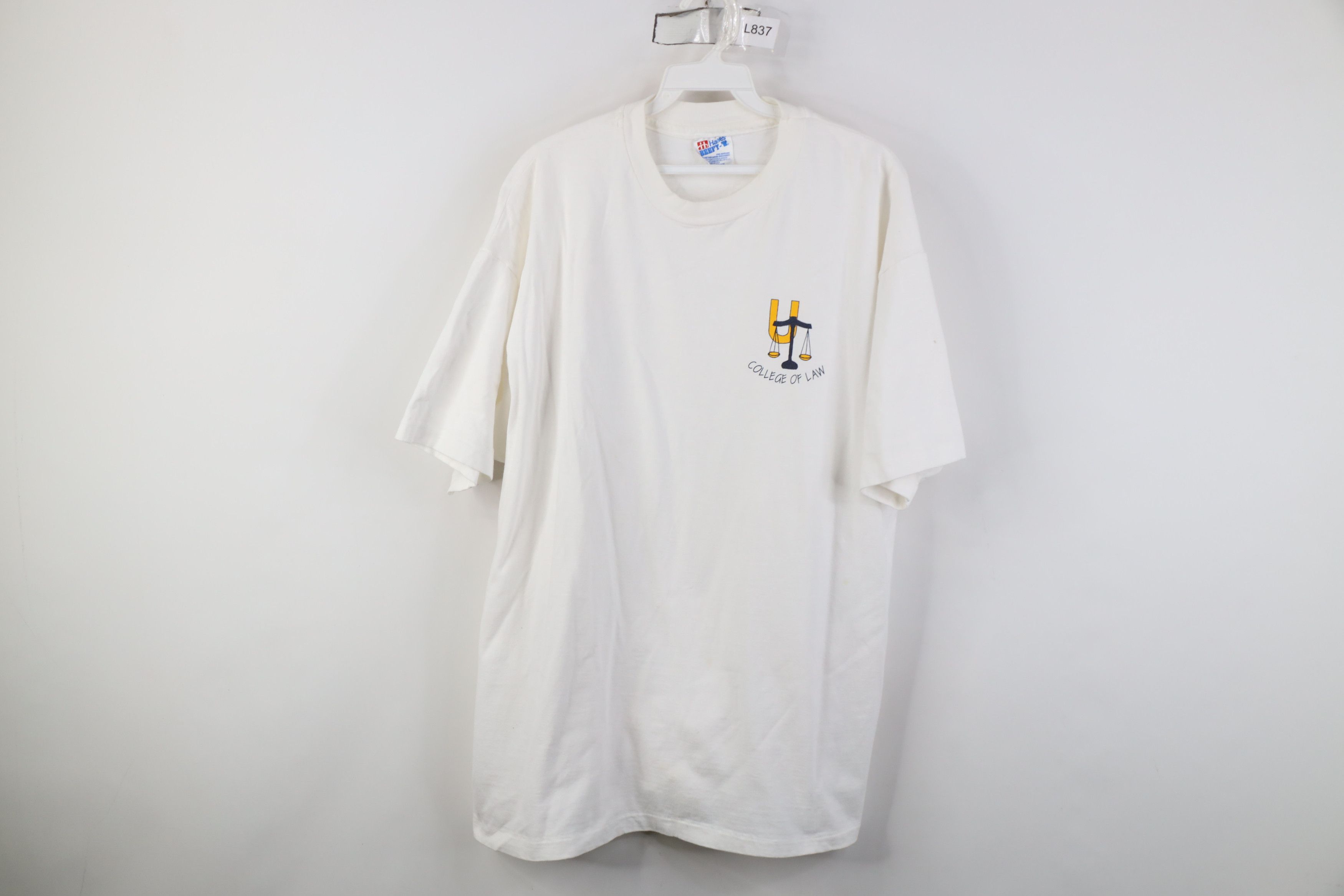 Vintage Vintage 90s University of Toledo College of Law T-Shirt USA Size US XL / EU 56 / 4 - 1 Thumbnail