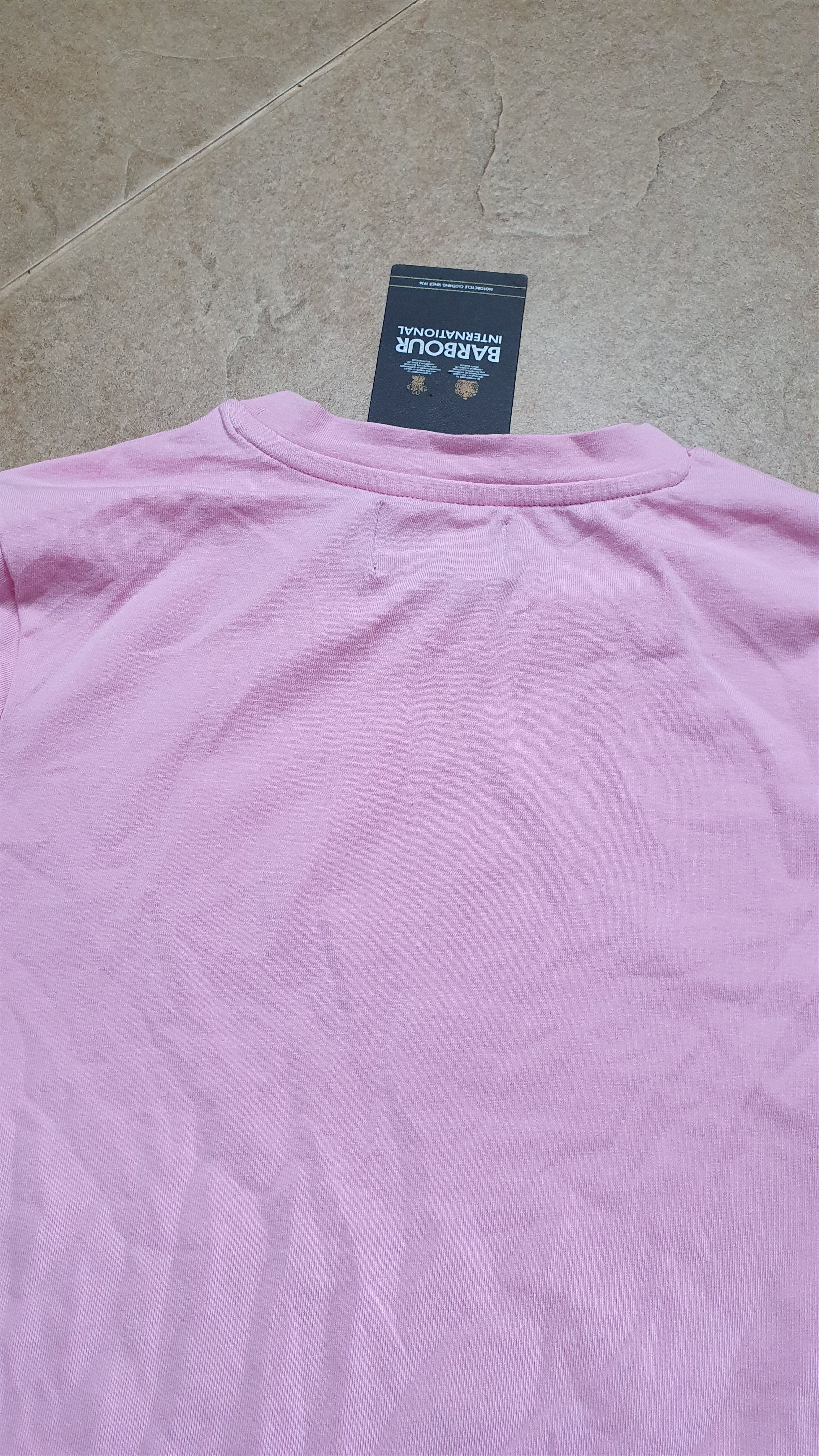 Barbour Rare Women's pink t-shirts Barbour top Vintage Size S Size S / US 4 / IT 40 - 4 Thumbnail