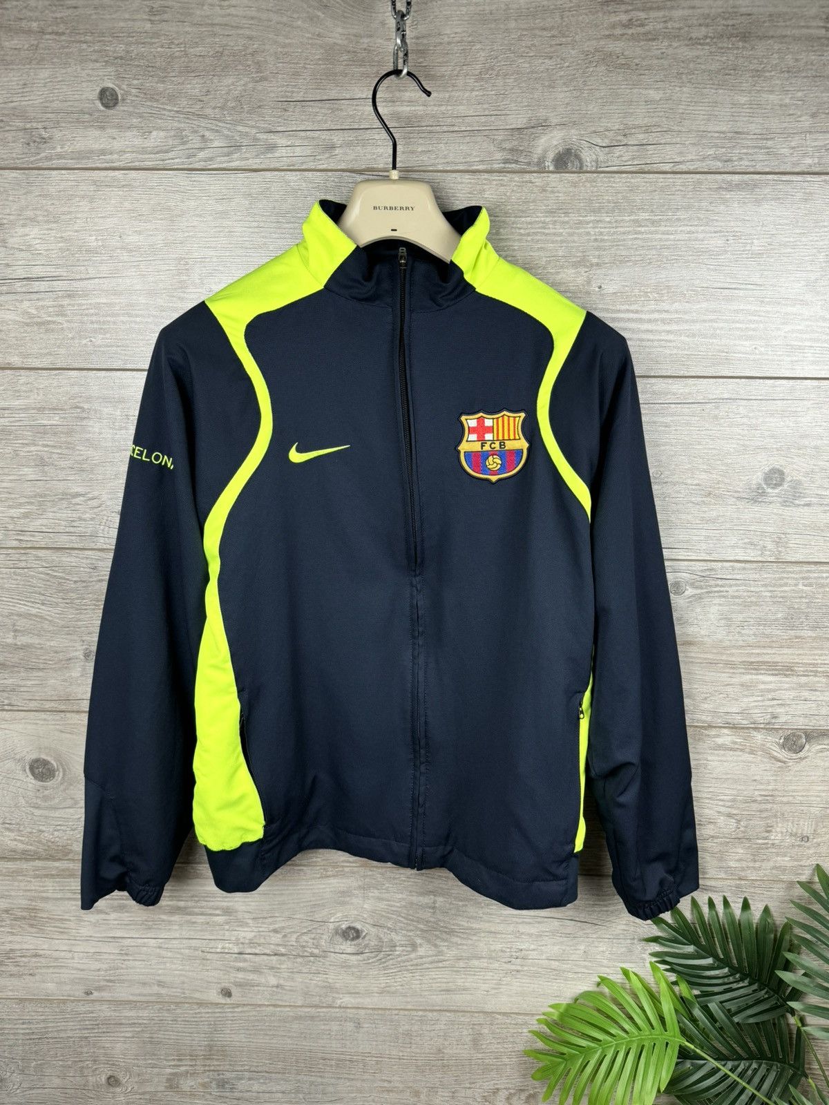 2005-06 Barcelona Nike Track Jacket Size S