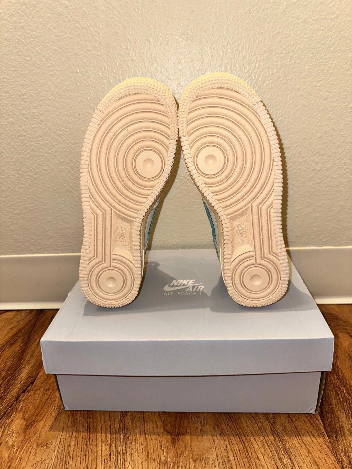 Nike Nike Air Force 1 Low Test of Time Sail Green (GS) Size US 5 / EU 37 - 5 Thumbnail