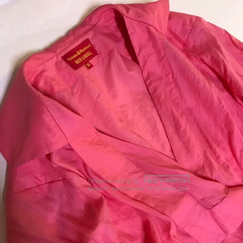 Vivienne Westwood Vivienne Westwood Treasure Series, Planet Button Red Top Size XS / US 0-2 / IT 36-38 - 3 Thumbnail