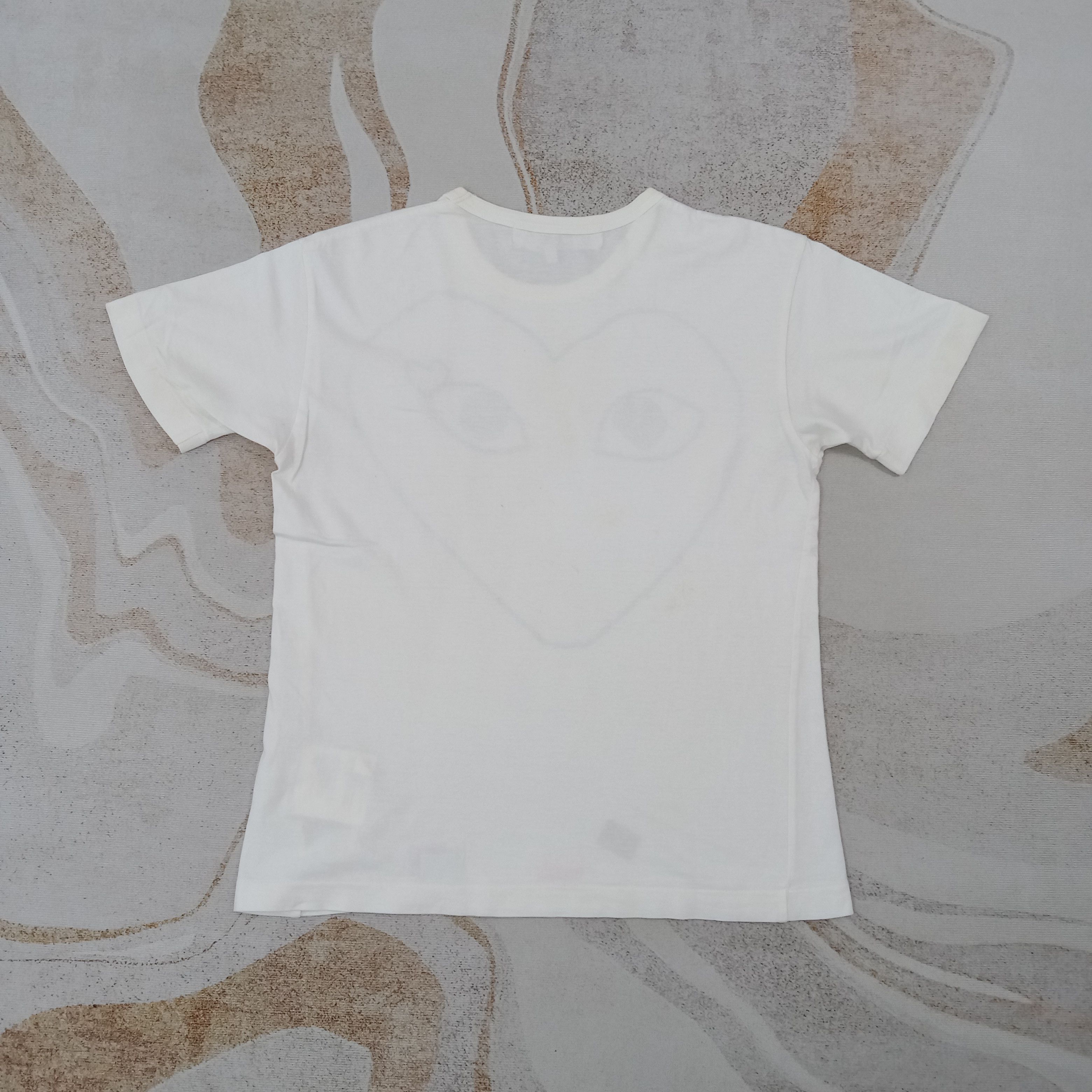 Comme des Garcons PLAY Comme Des Garcons Play Japanese Tshirt C267N31 Size US M / EU 48-50 / 2 - 8 Thumbnail