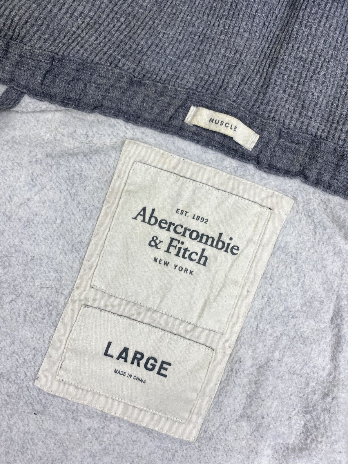 Abercrombie & Fitch Vintage Abercrombie & Fitch Zipper Hooded Size US L / EU 52-54 / 3 - 9 Thumbnail