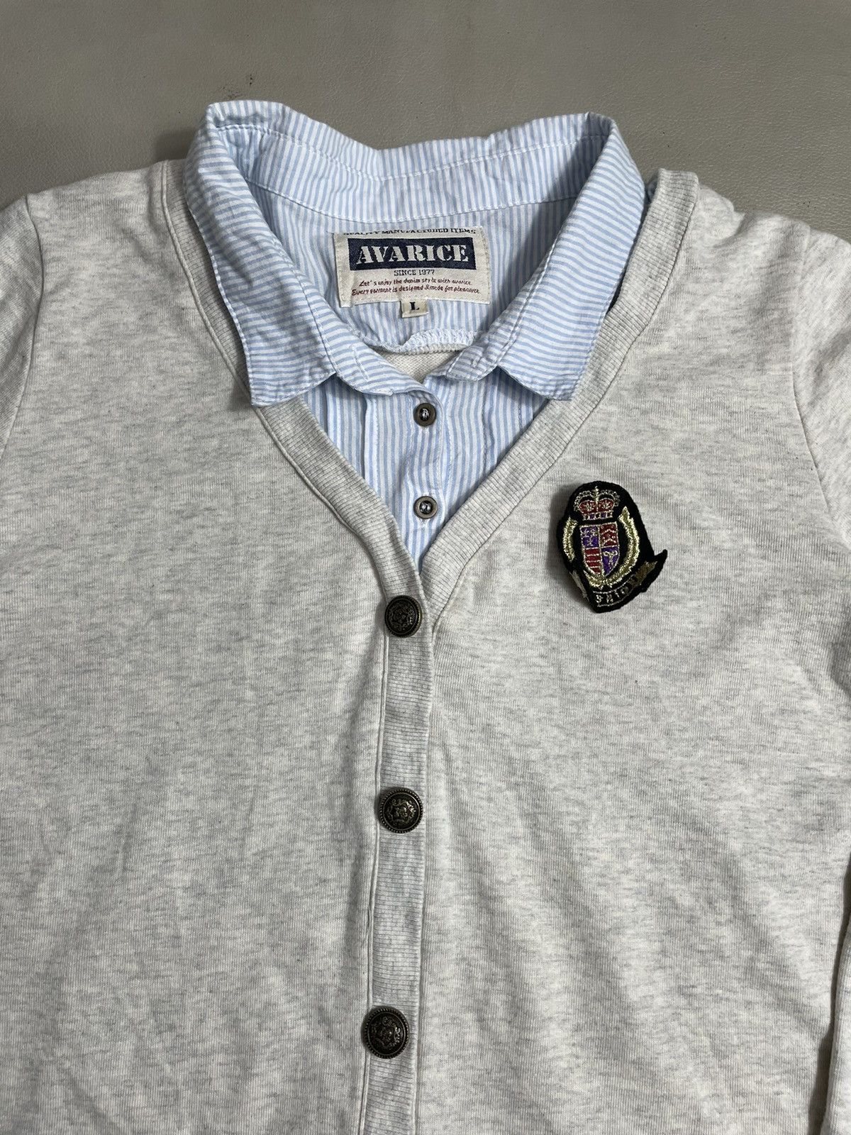 GOA Archive Double Layer Shirt Long Sleeve Size L / US 10 / IT 46 - 3 Thumbnail