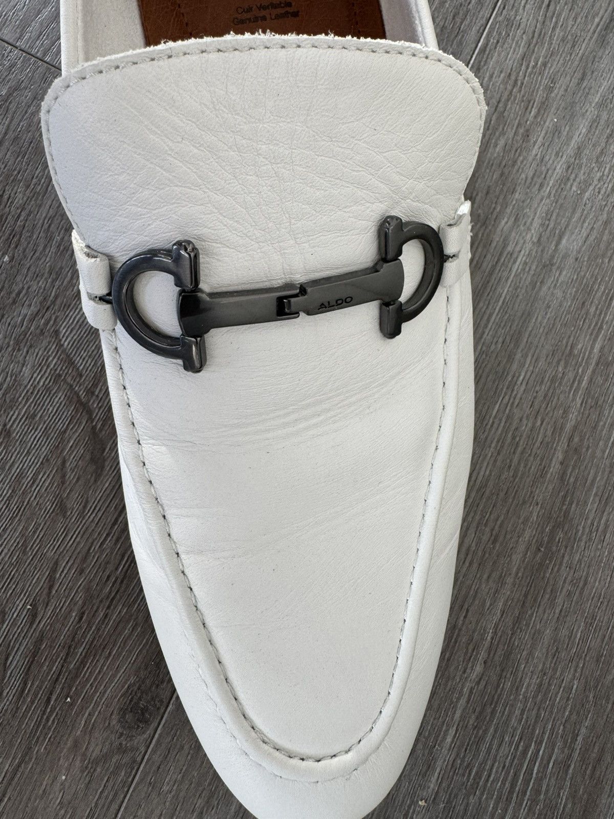 Aldo Aldo white loafers - Size 9 US Size US 9 / EU 42 - 8 Thumbnail