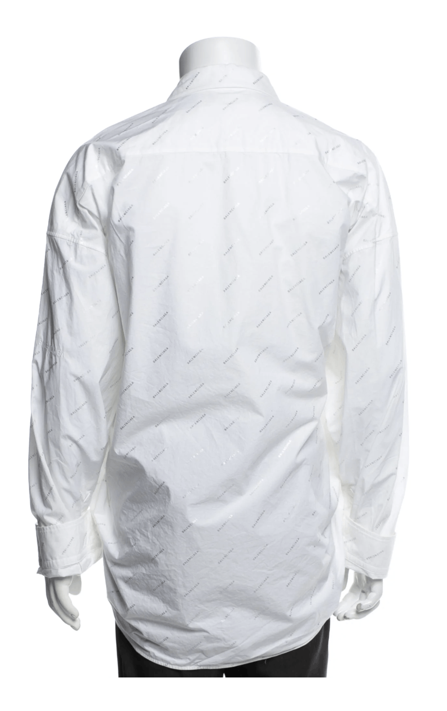 Balenciaga Balenciaga 2019 Long Sleeve Tuxedo Shirt Size US XL / EU 56 / 4 - 3 Thumbnail
