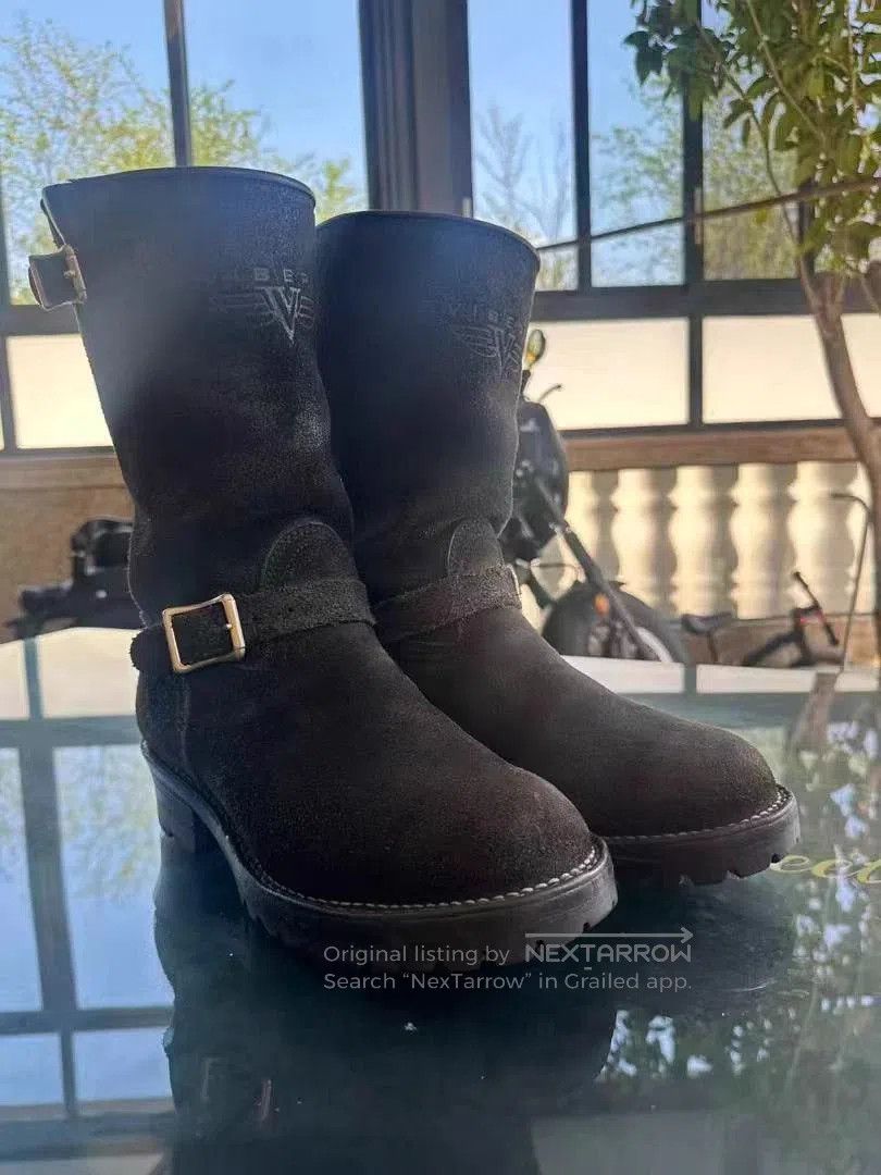 Vibram Brown Buckle Strap Mid-Calf Boots. Size US 8 / EU 41 - 1 Thumbnail