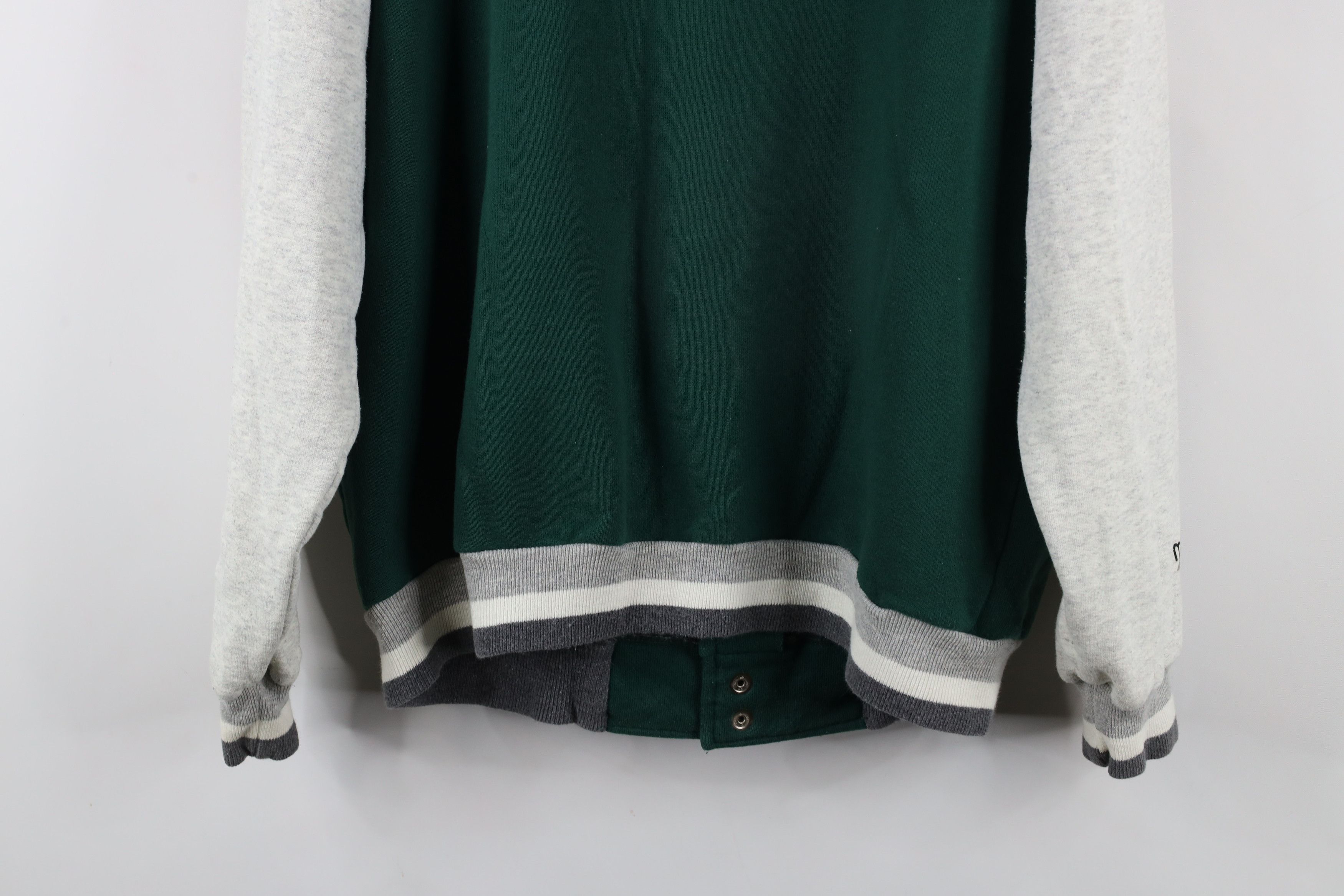 Majestic × Vintage Vintage 90s Majestic Football Varsity Sweatshirt Jacket USA Size US L / EU 52-54 / 3 - 14 Thumbnail