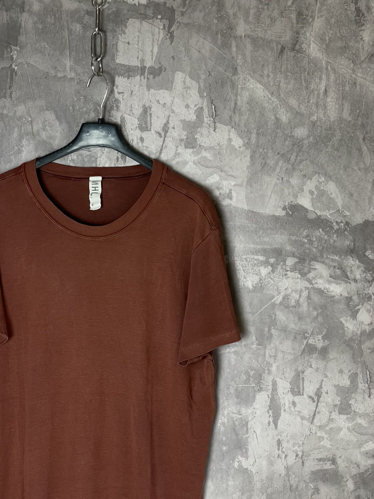 Designer × Japanese Brand × Margaret Howell MARGARET HOWELL MHL HEAVY COTTON MINIMAL T SHIRT Size US M / EU 48-50 / 2 - 4 Thumbnail