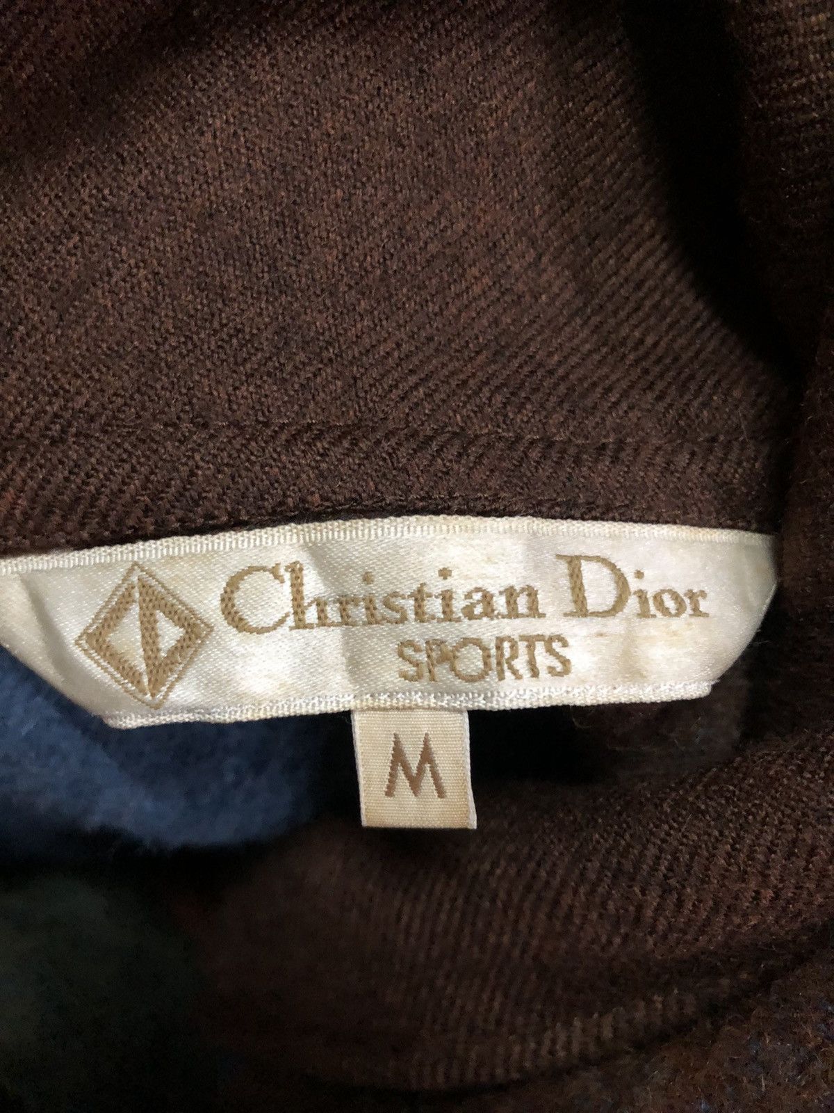 Christian Dior Monsieur Christian Dior Sports Wool Poncho Size M / US 6-8 / IT 42-44 - 3 Thumbnail