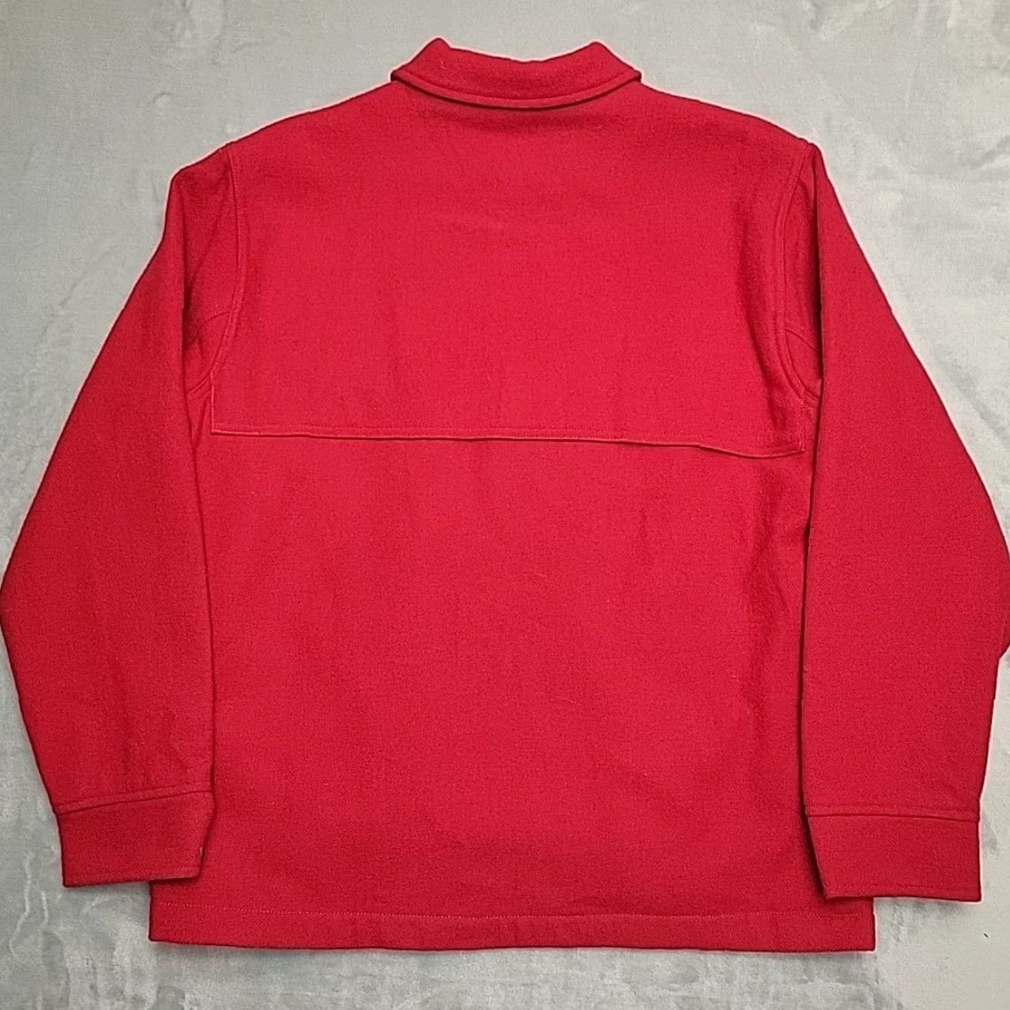 Vintage LL Bean Jacket Men L Red Wool Blend Hunting Game Pocket Cruiser Mackinaw Logger Size US L / EU 52-54 / 3 - 7 Thumbnail