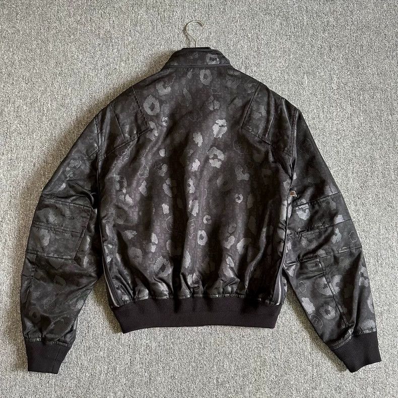 Dior Dior Black full-print coated logo pilot jacket 2505-Nextarr Size US M / EU 48-50 / 2 - 4 Thumbnail
