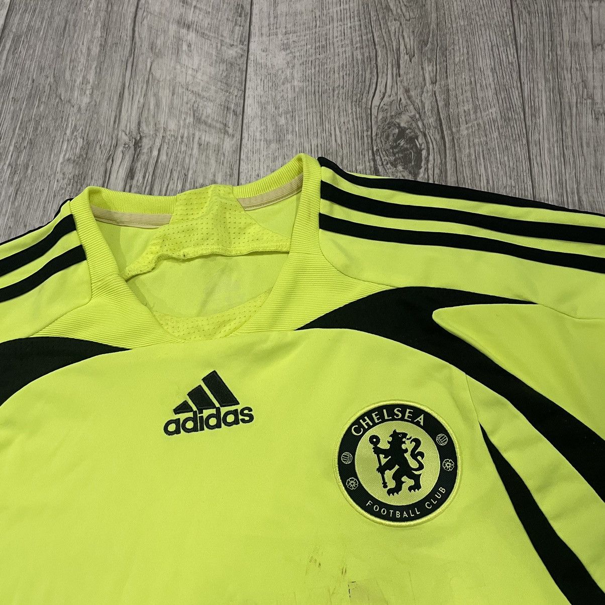 Adidas × Chelsea Soccer Adidas Chelsea 2007 vintage rare soccer jersey match worn te Size US L / EU 52-54 / 3 - 5 Thumbnail