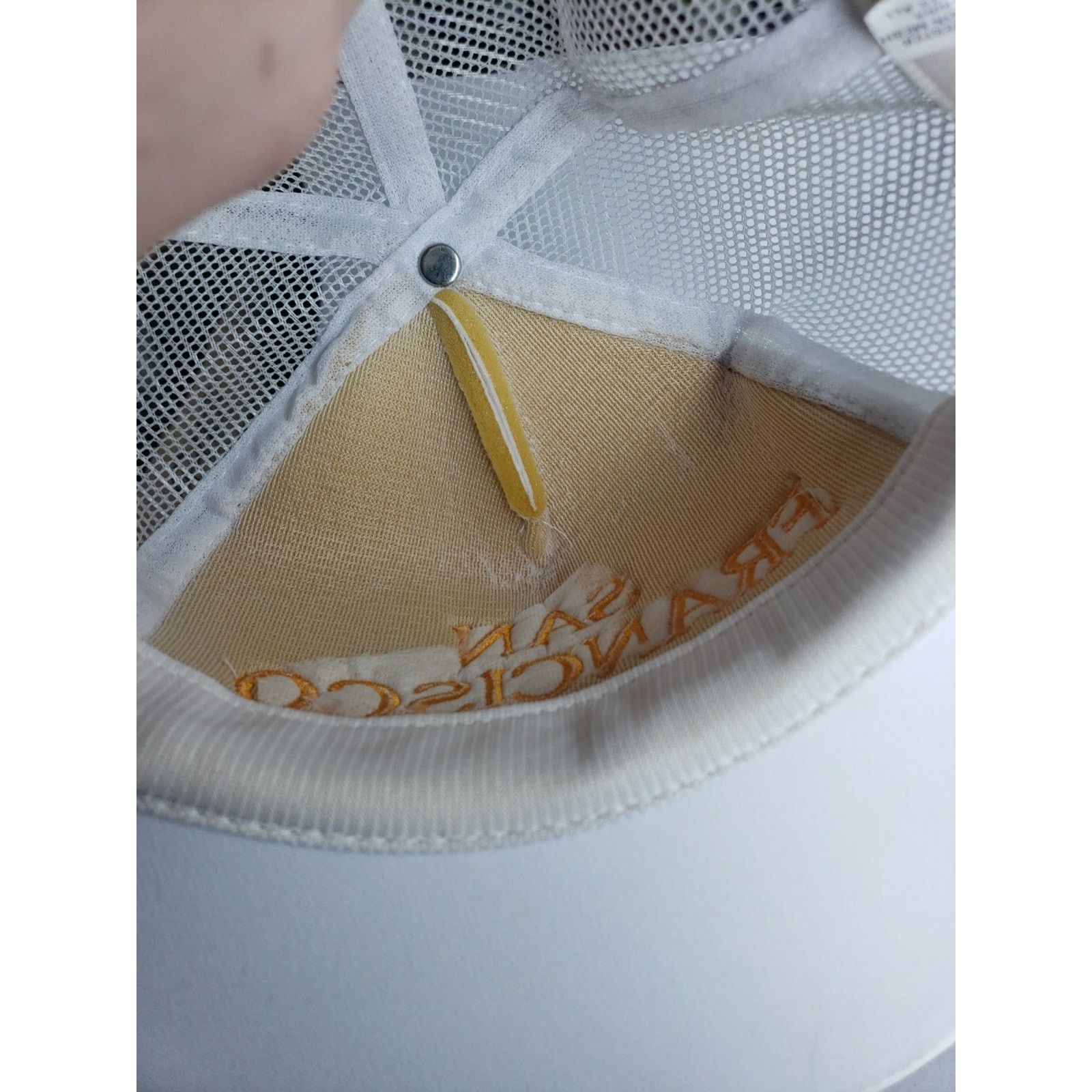 Other 80s 90s San Francisco Rope Gold Scrambled Egg Trucker Hat Size ONE SIZE - 9 Thumbnail