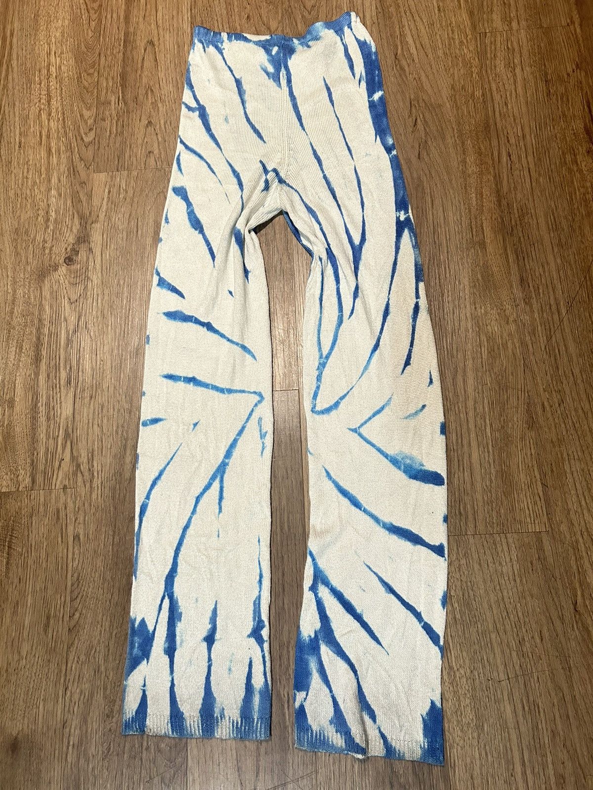 The Elder Statesman Silk Tie-Dye Knit Pants Size US 28 / EU 44 - 2 Thumbnail
