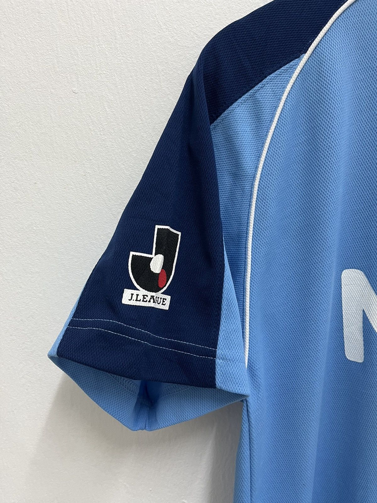 Japanese Brand × Vintage #5 TANAKA Sign Yamaha FC J League Soccer Jersey Vintage Size US S / EU 44-46 / 1 - 2 Thumbnail