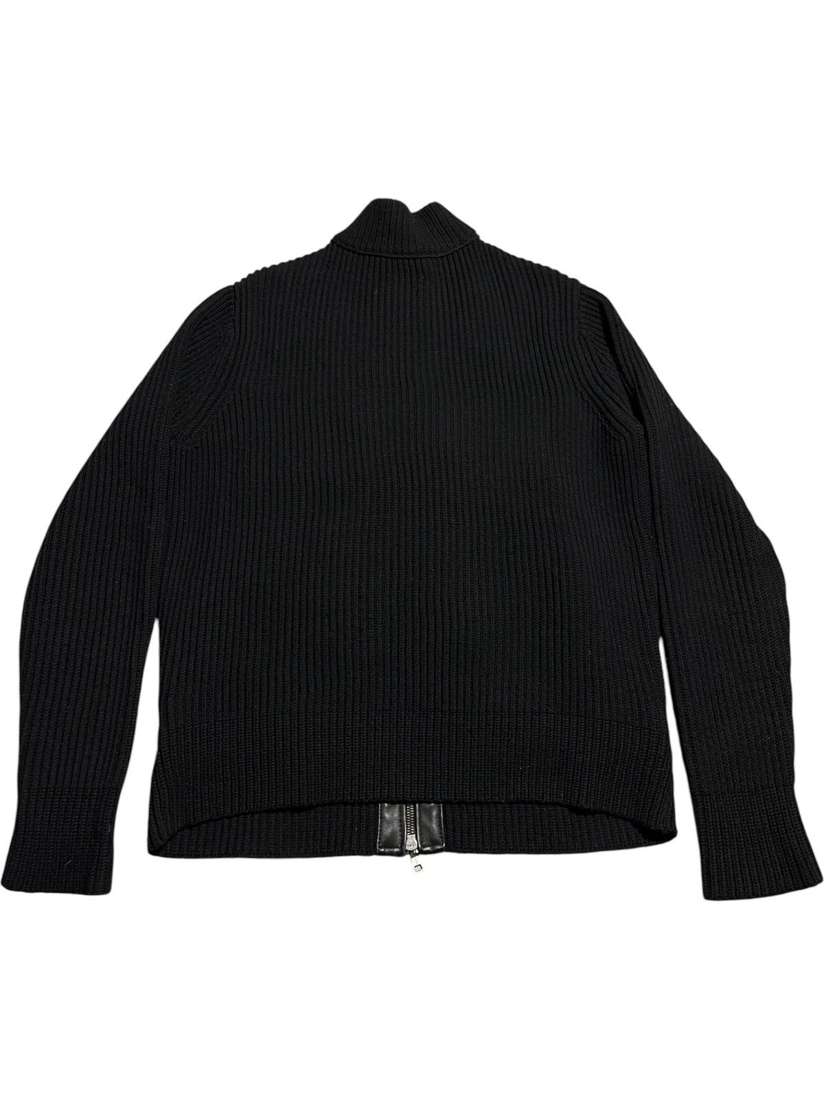 If Six Was Nine Vintage John Varvatos Lamb Leather Wool Bomber Cargo archive Size US L / EU 52-54 / 3 - 3 Thumbnail