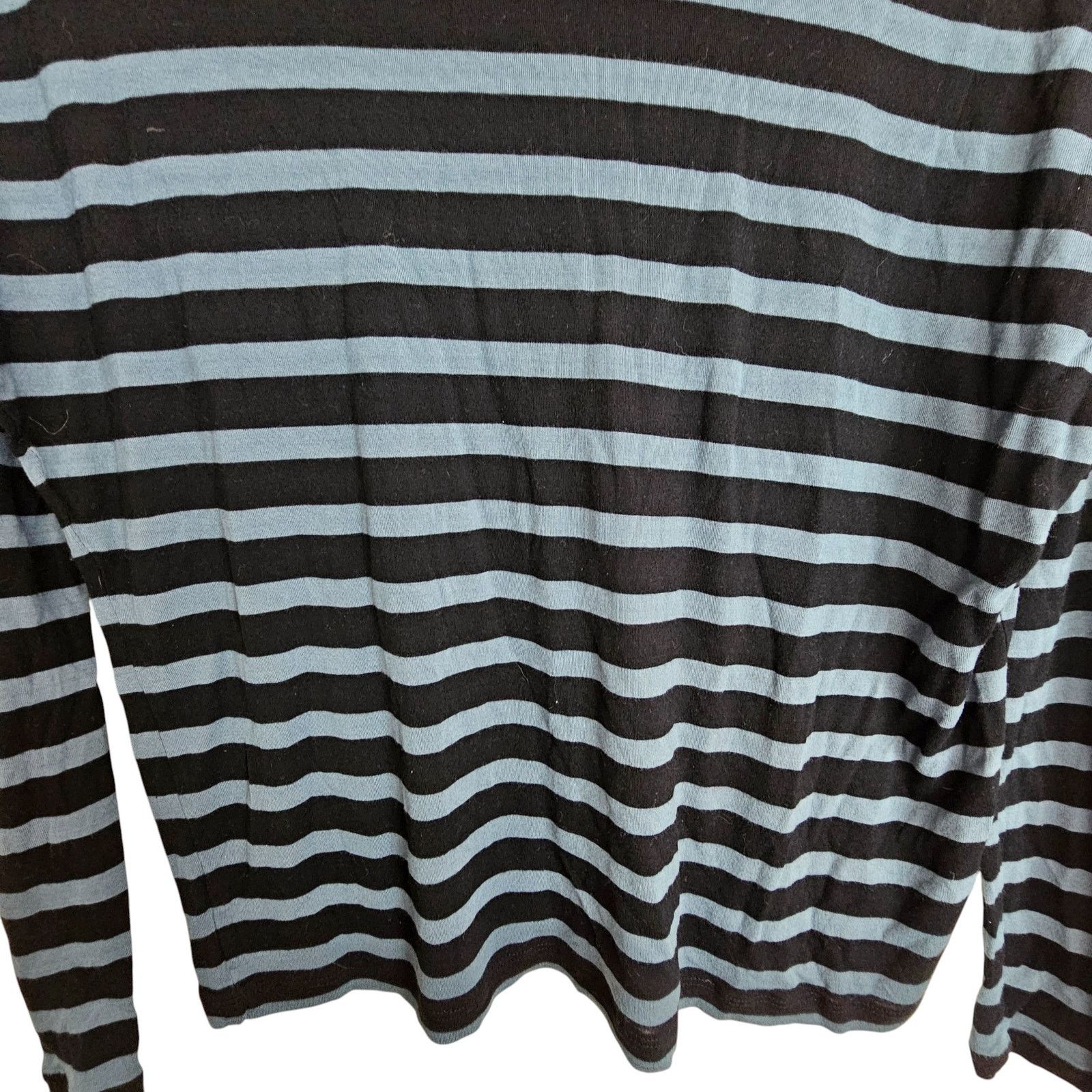 Vince Vince Womens Striped T-Shirt Sz S Quiet Luxury Minimalist Size S / US 4 / IT 40 - 3 Thumbnail