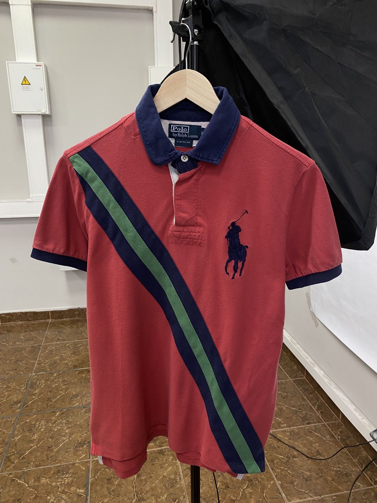 Polo Ralph Lauren 🇺🇸 Vintage 90s Polo Ralph Lauren polo t-shirt Rare Retro Size US M / EU 48-50 / 2 - 1 Thumbnail