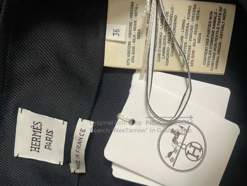 Hermes Hermes Leather Buckle Skirt with Tag Size 24" / US 00 / IT 34 - 2 Thumbnail