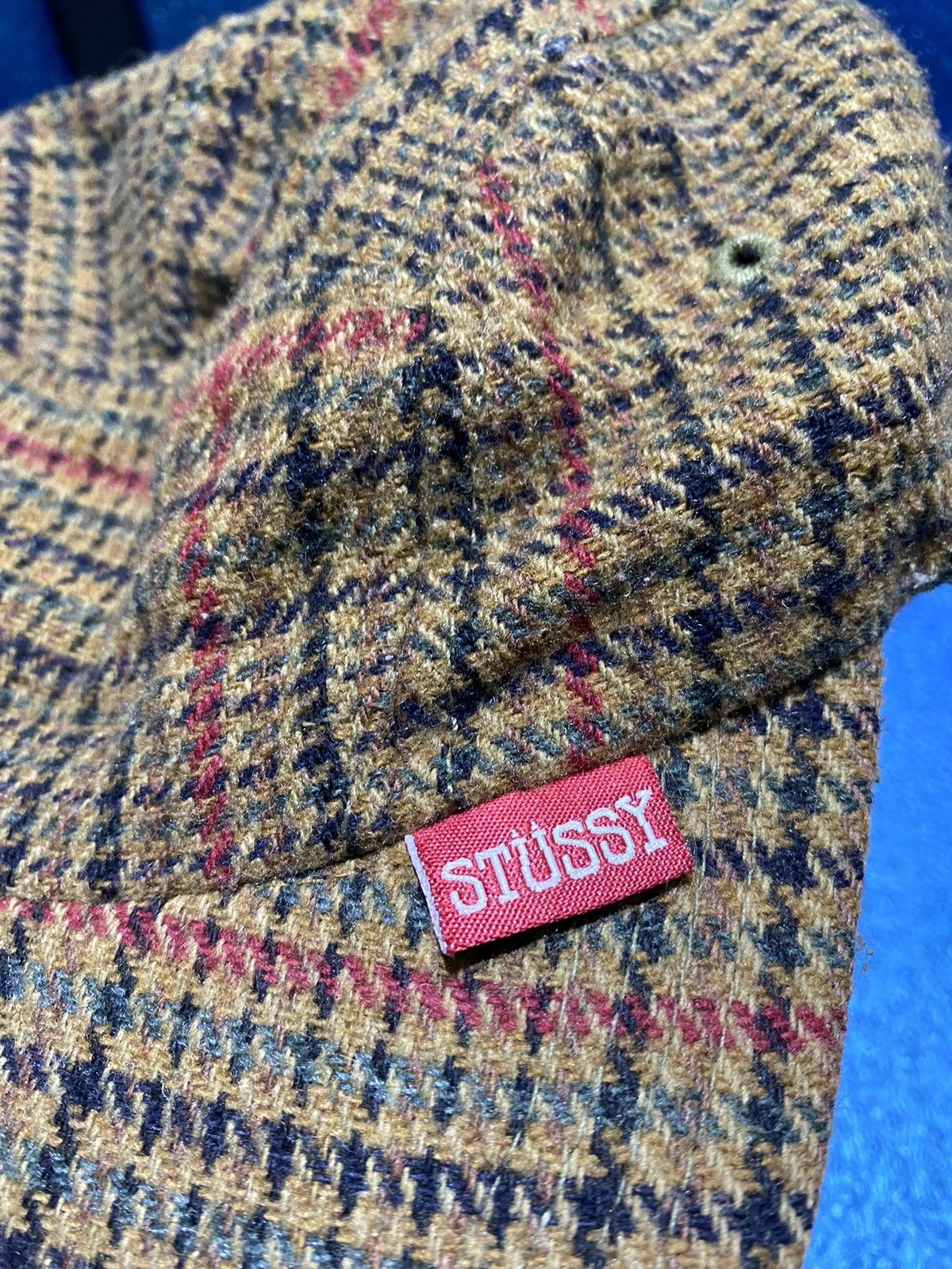 Japanese Brand × Stussy × Vintage Vintage Stussy 5 panel wool Size ONE SIZE - 6 Thumbnail
