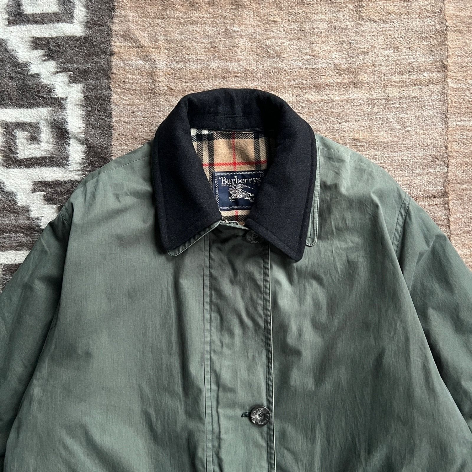 Burberry Burberrys Vintage Jacket Nova Check Lined Classic 9763AC Size XXL / US 16-18 / IT 52-54 - 4 Thumbnail