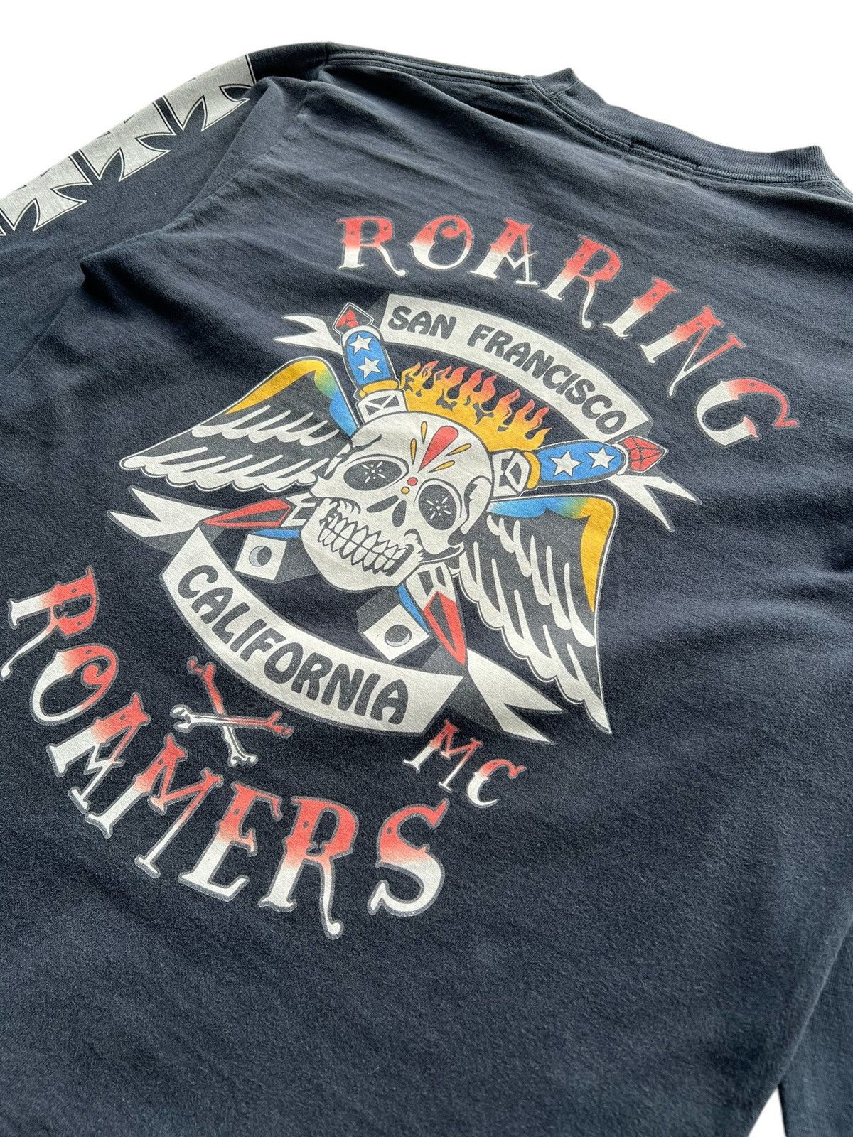 Indian Motorcycle × Toyo Enterprises 🔥Roaring San Francisco California Mc Roamers Longsleeves Tee Size US S / EU 44-46 / 1 - 17 Thumbnail