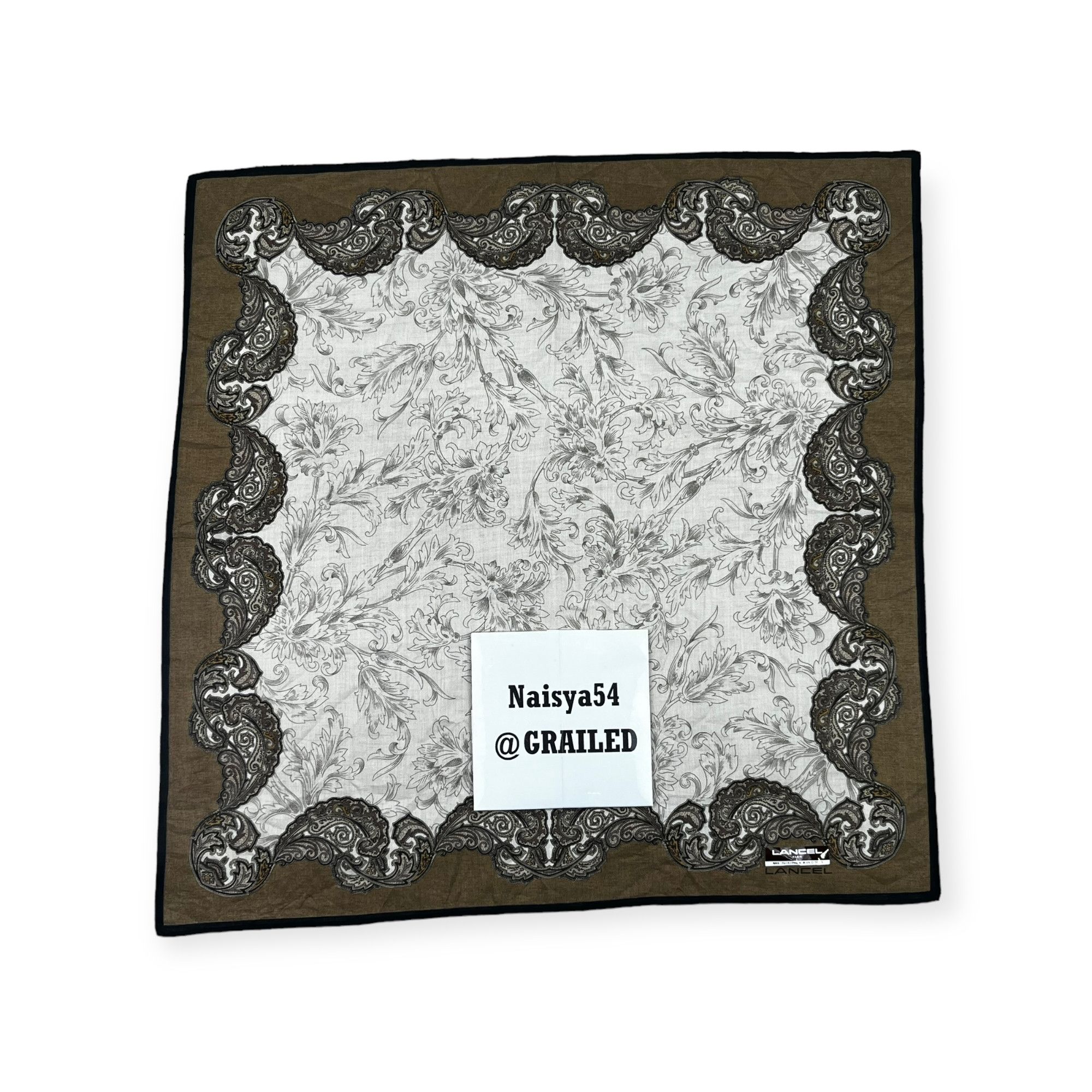 Lancel Lancel Handkerchief Neckerchief Bandana Pocketsquare Size ONE SIZE - 5 Thumbnail