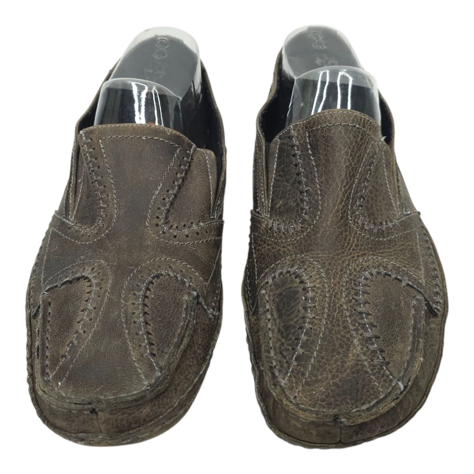 Bed Stu Bed Stu Distressed Leather Stitched Driving Mocs Mens 12 Size US 12 / EU 45 - 14 Thumbnail
