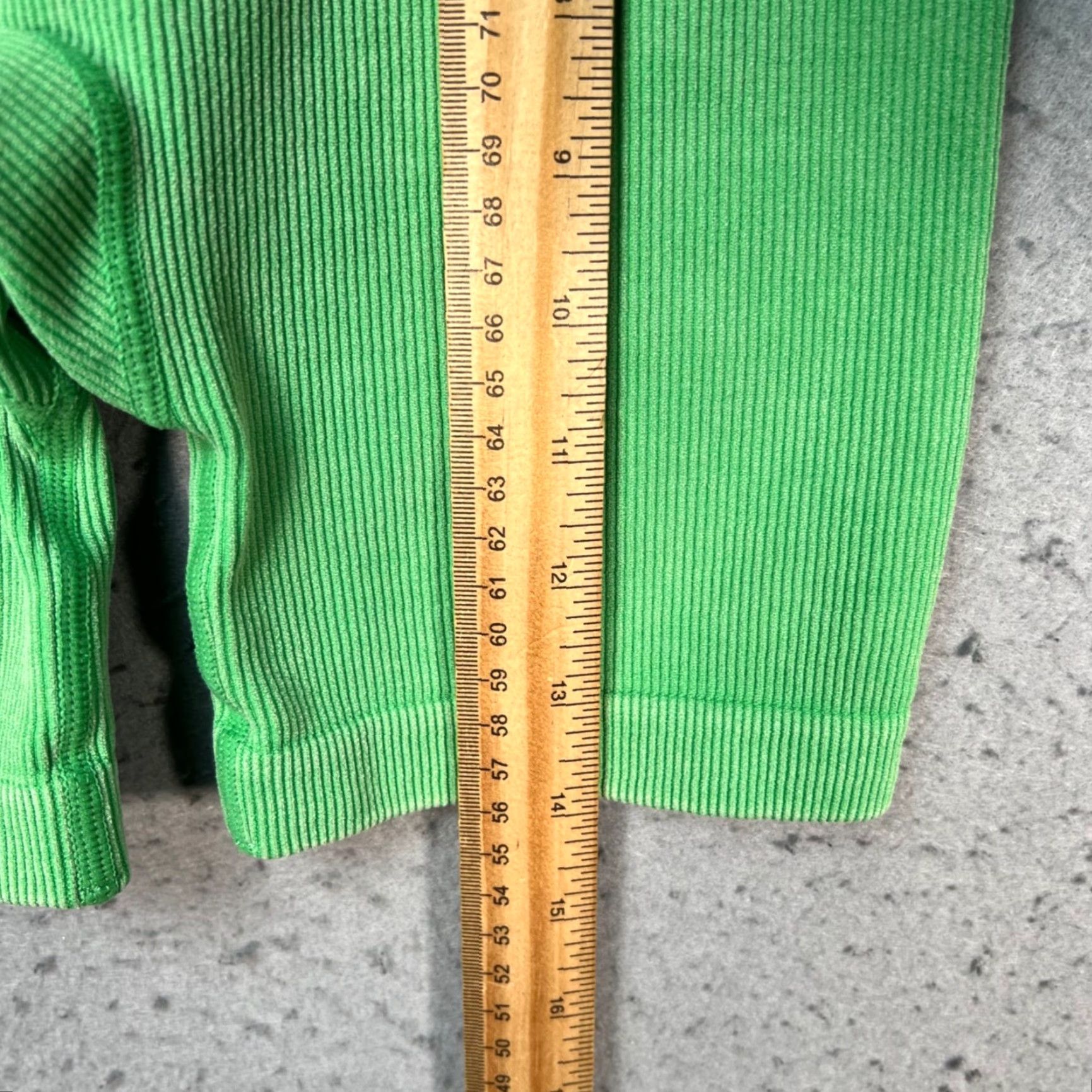 Vintage Joylab Green Ribbed High-Waisted Biker Shorts Womens XS Athletic Gym Shirt? Size 26" / US 2 / IT 38 - 5 Thumbnail