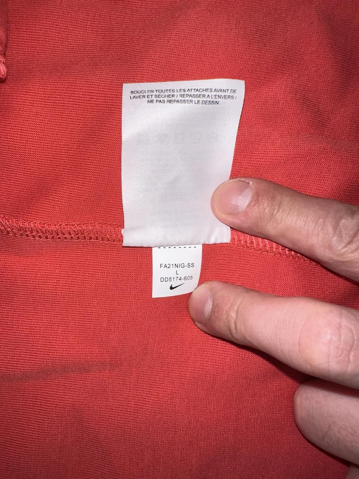 Nike Nike Sportswear Tech Fleece Full-Zip Lobster Red/Black Hoodie Sample Size US L / EU 52-54 / 3 - 10 Thumbnail