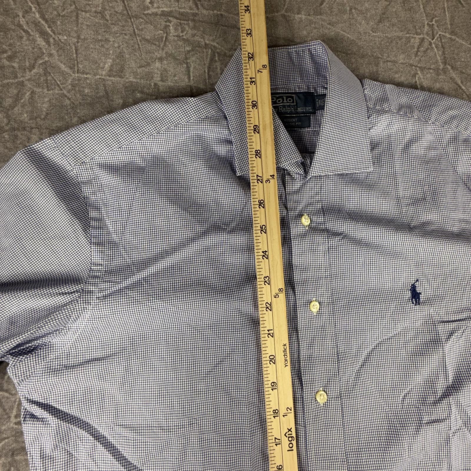 Polo Ralph Lauren Ralph Lauren Shirt Men's 15 1/2 Blue Regent Classic Fit Size US M / EU 48-50 / 2 - 2 Thumbnail