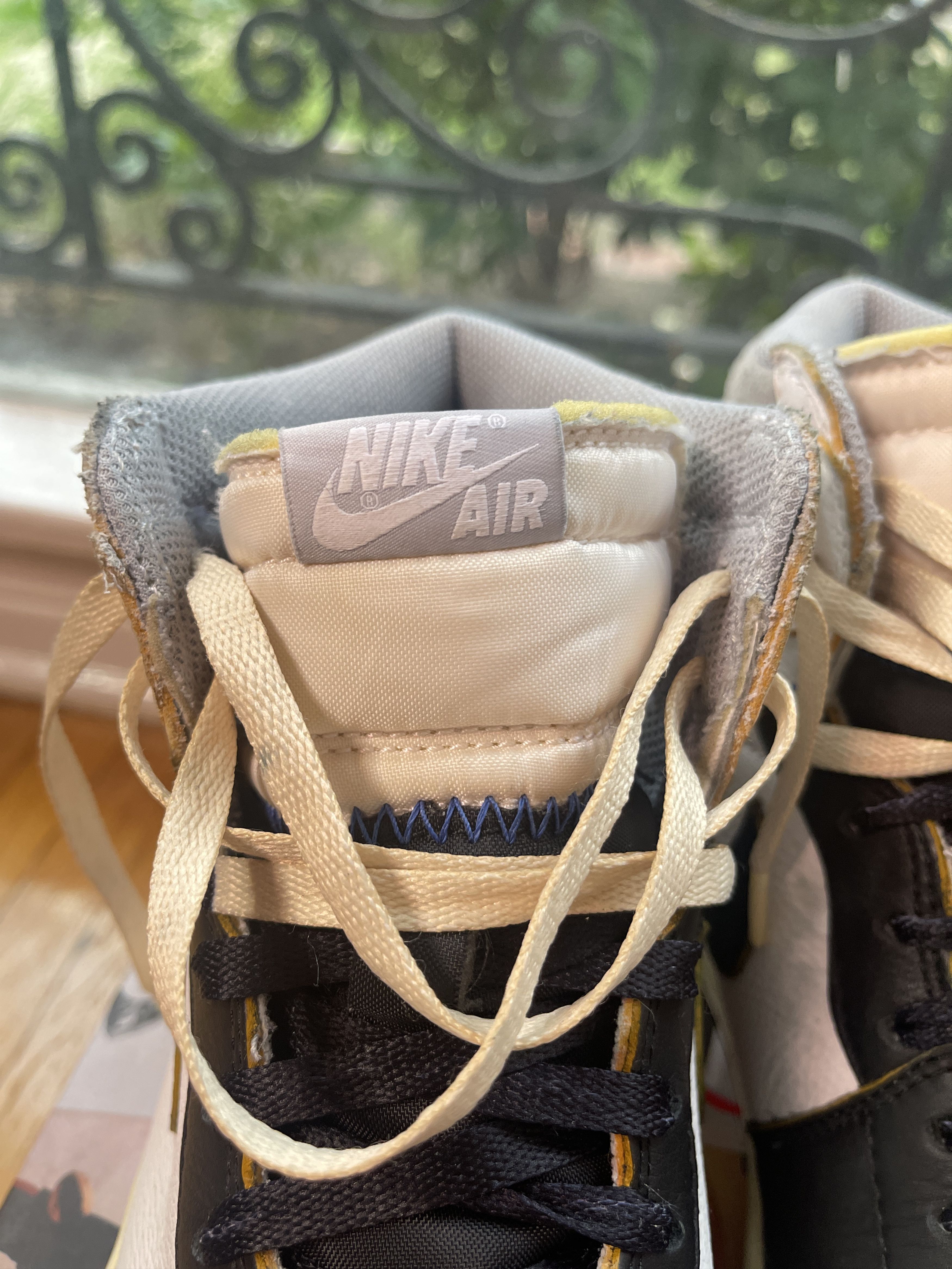 Jordan Brand × Union LA Jordan 1 Retro High Union Black Toe Size 12.5 Size US 12.5 / EU 45-46 - 7 Thumbnail