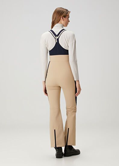 Fendi o1s1wg110226 Ski Jumpsuit in Beige/Midnight Blue Size 26" / US 2 / IT 38 - 3 Thumbnail