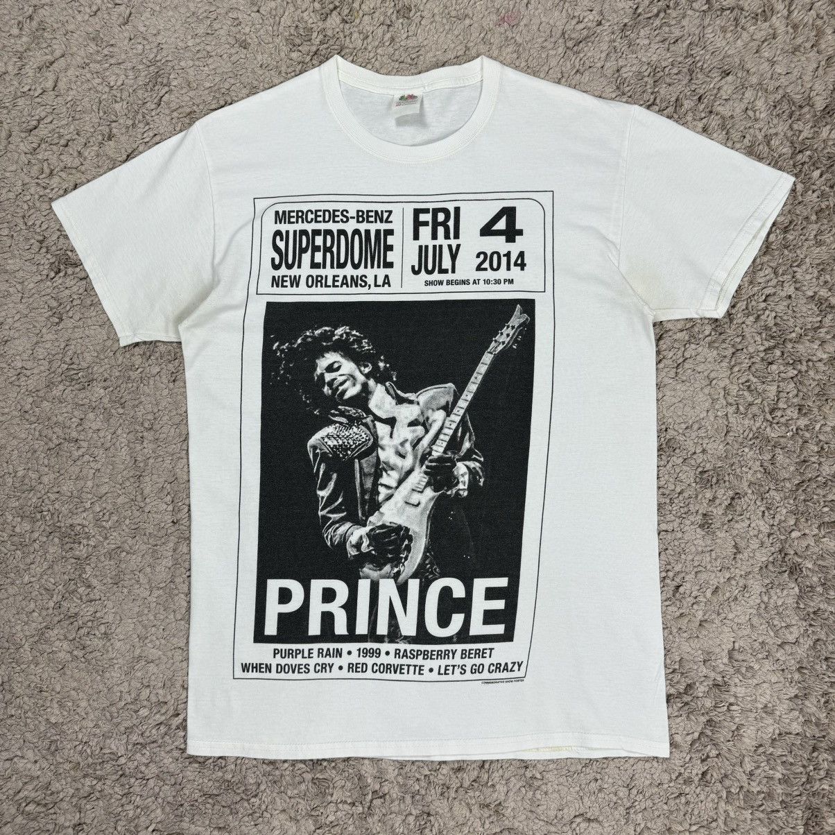 Band Tees Vintage Prince Poster Concert T-shirt Size US M / EU 48-50 / 2 - 1 Thumbnail