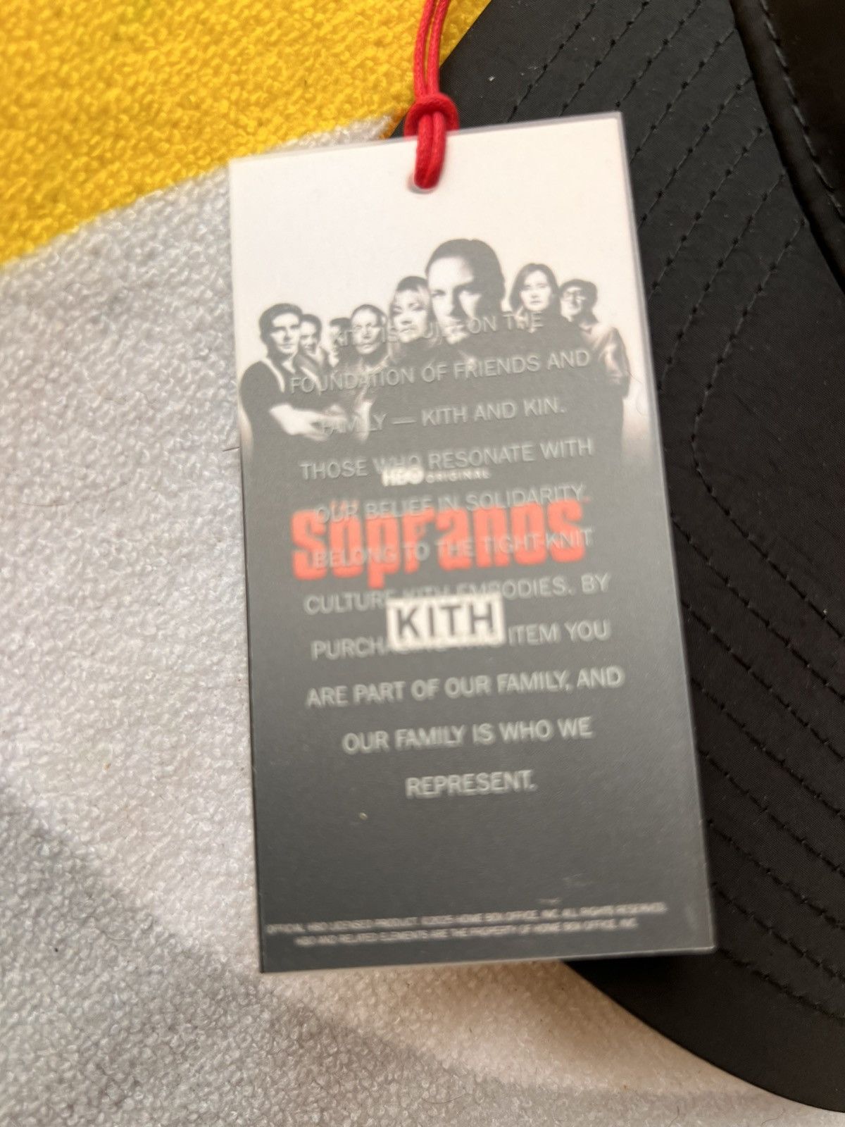 Kith KITH x The Sopranos Nylon Bay Low Pinch Crown Cap Black hat Size ONE SIZE - 19 Thumbnail