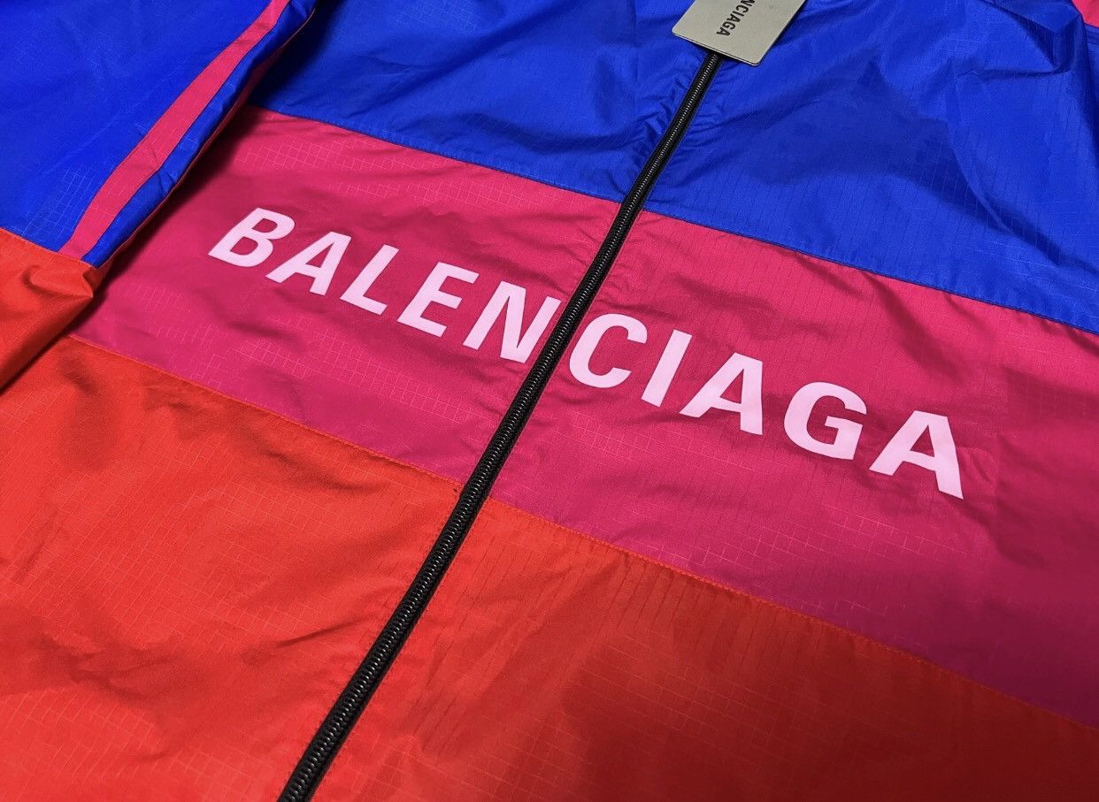Balenciaga Balenciaga red and blue spliced assault suit2412-Nextarrow Size US S / EU 44-46 / 1 - 3 Thumbnail