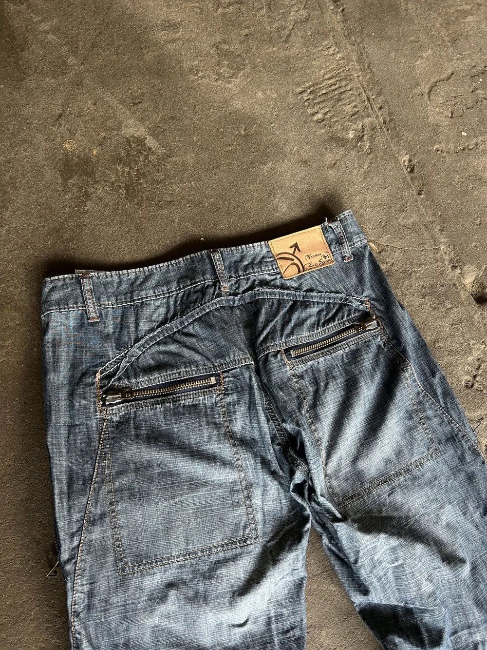 Hysteric Glamour × Japanese Brand 💥 HYSTERIC GLAMOUR BALENCIAGA STYLE JAPANESE JEANS Size US 30 / EU 46 - 4 Thumbnail
