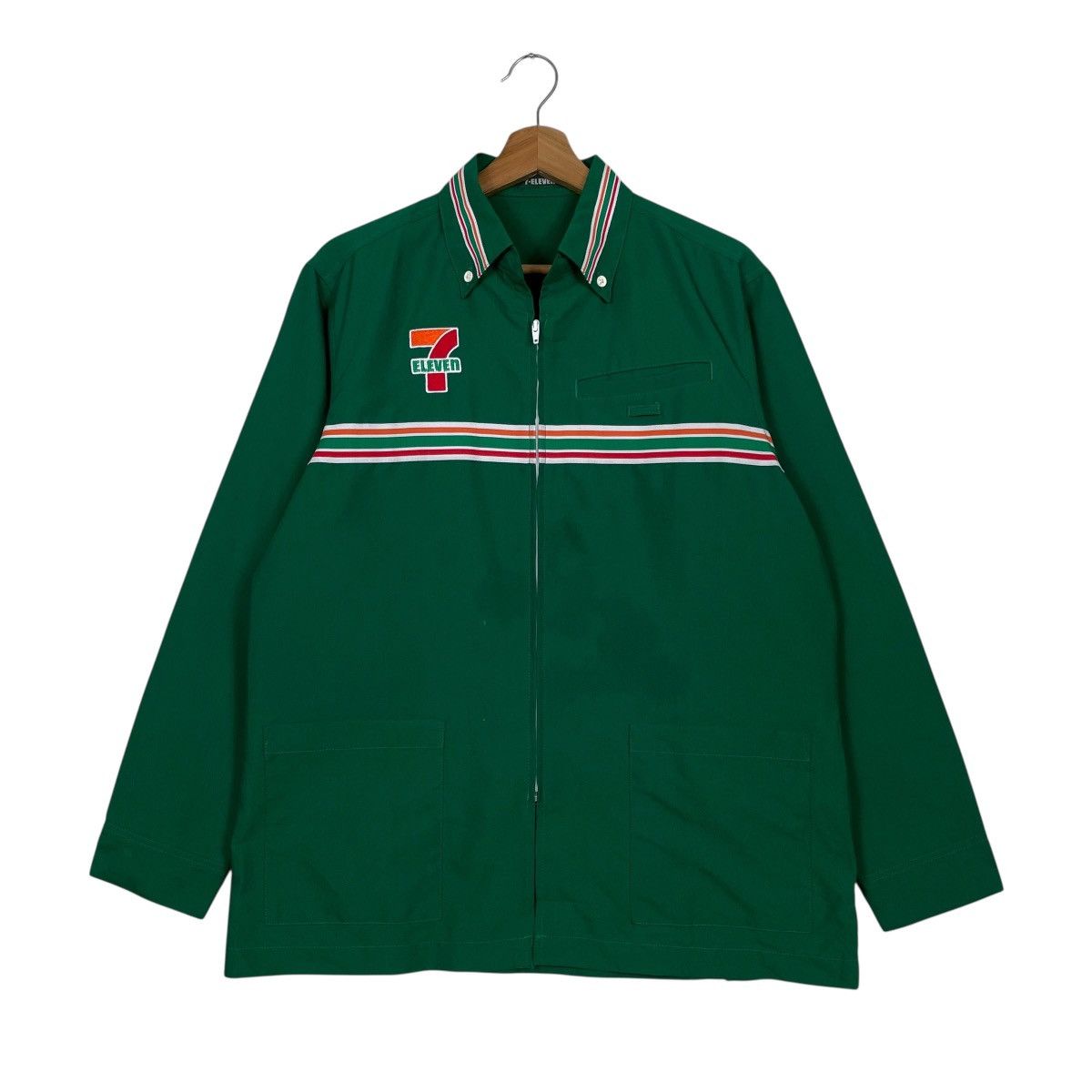 Other 7 Eleven Japan Official Long Sleeve Zipper Shirt Size US M / EU 48-50 / 2 - 1 Thumbnail