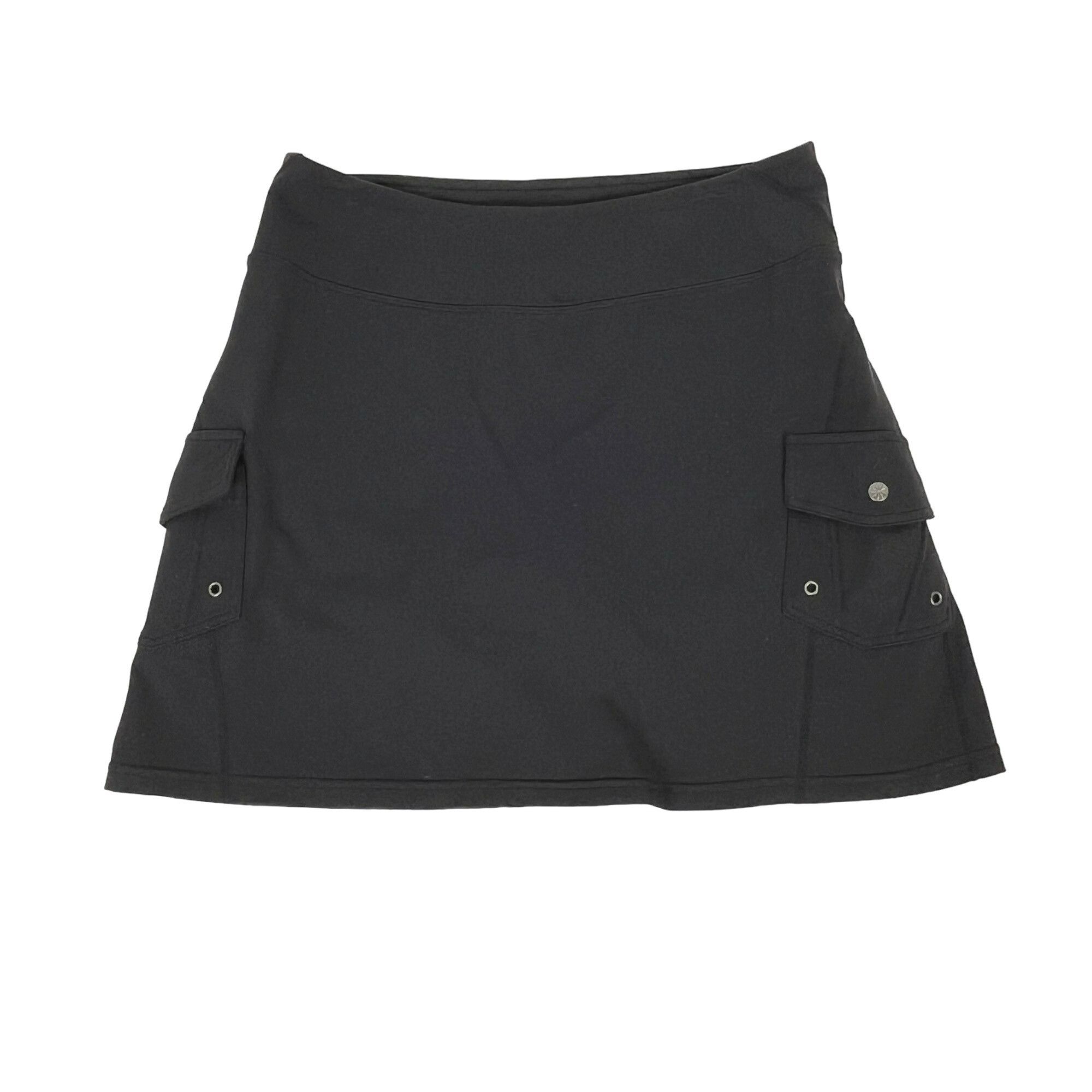 Athleta Athleta Jersey-Knit Black Skort with Pockets Sz. M Size 30" / US 8 / IT 44 - 1 Thumbnail