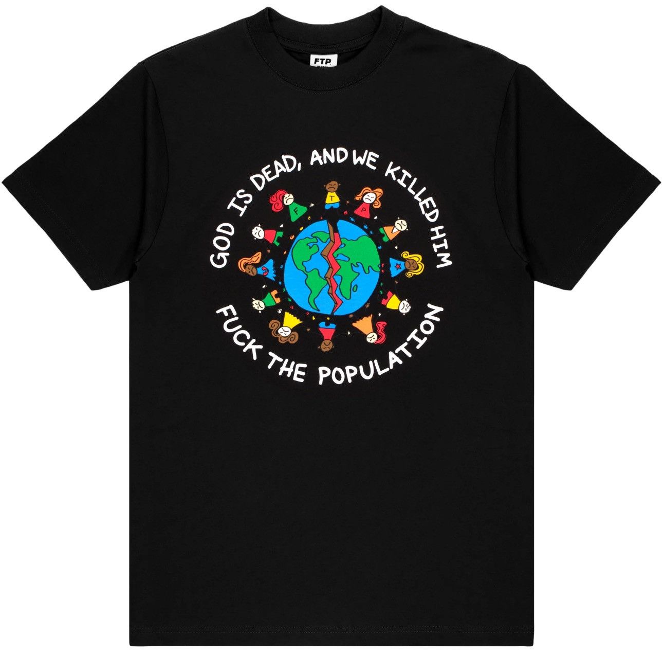 Fuck The Population FTP God is dead tee Size US L / EU 52-54 / 3 - 1 Preview