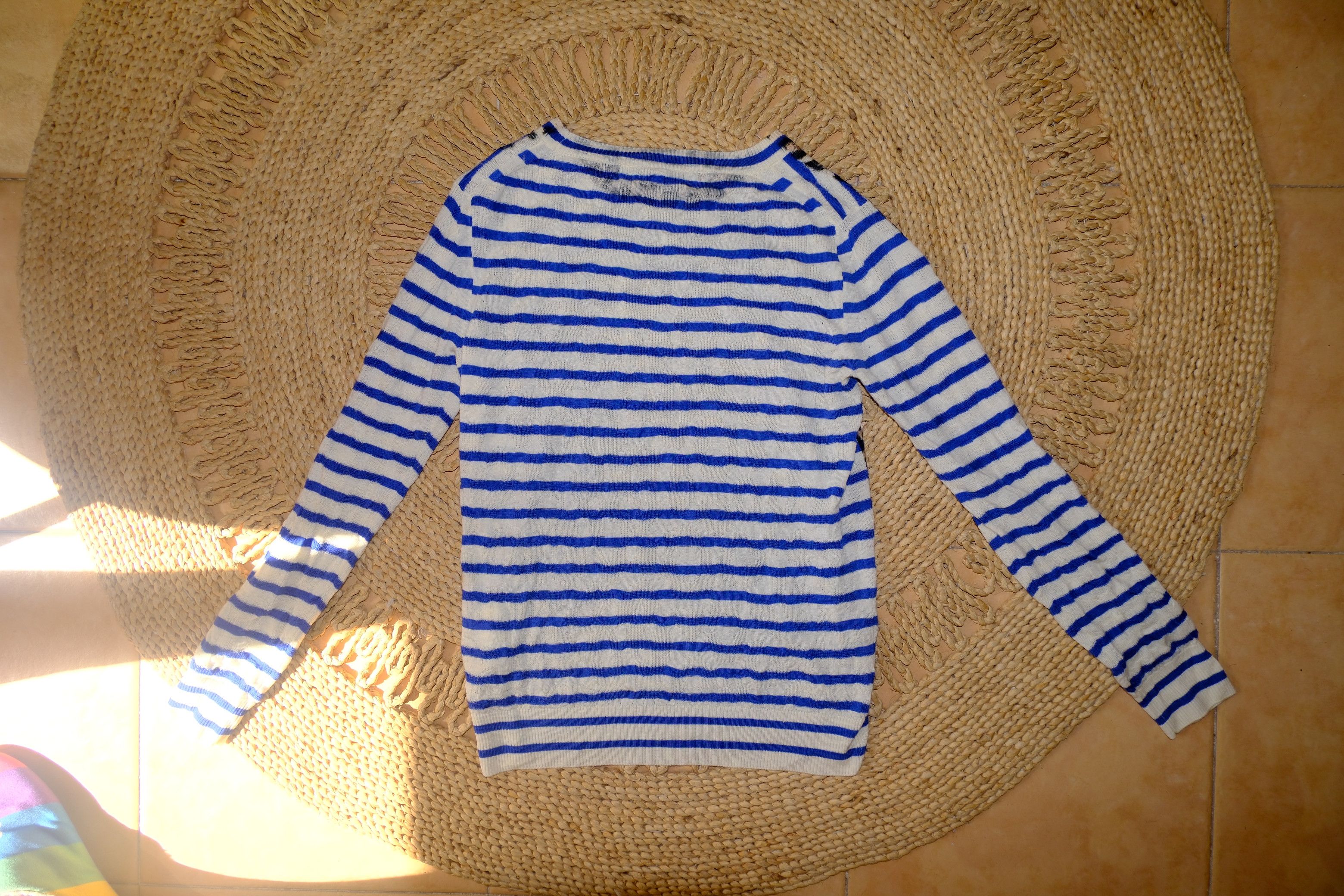 Comme des Garcons Comme des garcons leopard print striped knit sweater Size M / US 6-8 / IT 42-44 - 2 Thumbnail