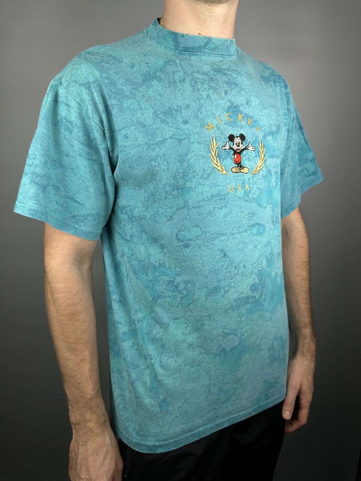 Vintage 90s Vintage Mickey Mouse Single Stitch Cartoon T Shirt USA Size US M / EU 48-50 / 2 - 12 Thumbnail