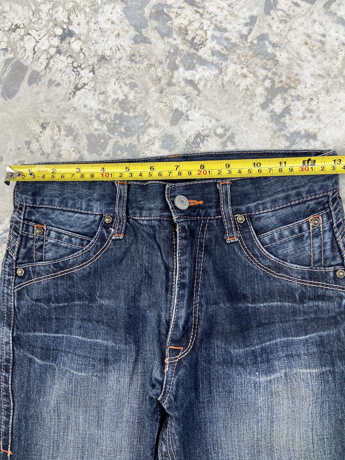 Hysteric Glamour × If Six Was Nine × Le Grande Bleu (L.G.B.) Oririn denim pants comport style Size 25" / US 0 / IT 36 - 10 Thumbnail
