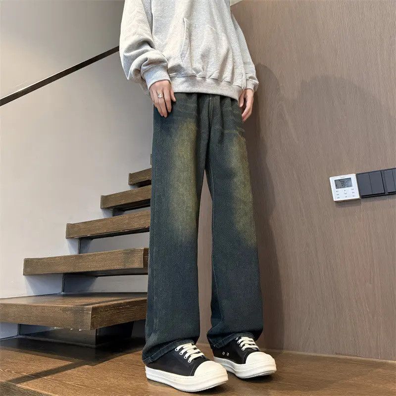Japanese Brand × Jean Retro loose high street wide leg jeans Size US 32 / EU 48 - 6 Thumbnail