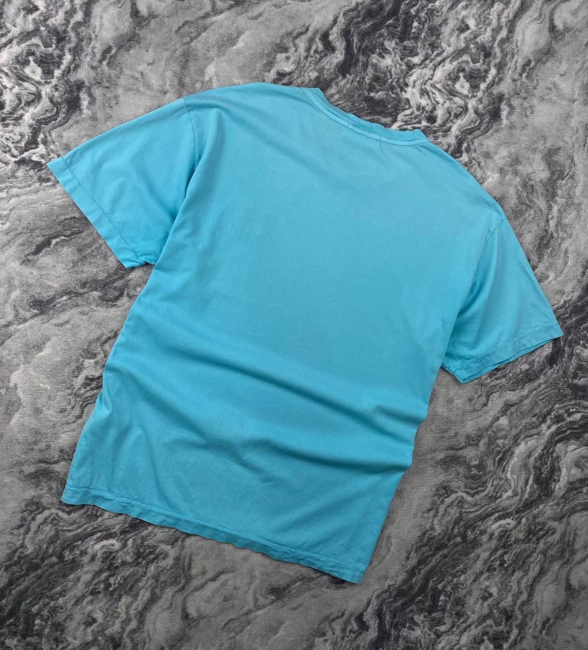 Stone Island Stone Island Patch Program T-Shirt Men Size 2XL Blue Size US XXL / EU 58 / 5 - 14 Thumbnail