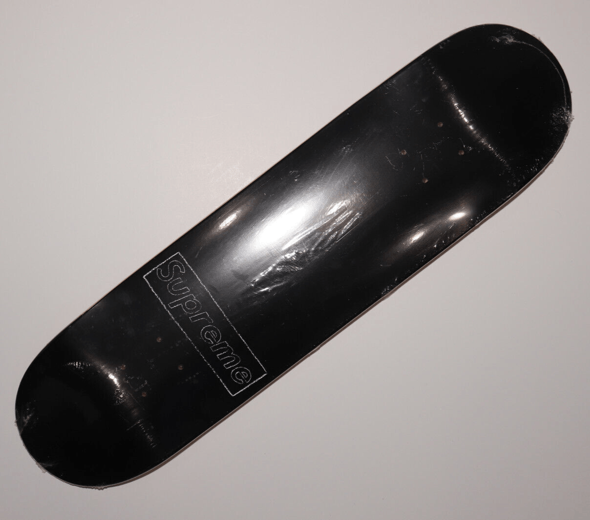 Kaws × Supreme Supreme x Kaws 2011 Black Small Box Logo Skateboard Deck Size ONE SIZE - 2 Thumbnail